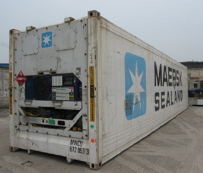 日本大金机组二手冷藏集装箱