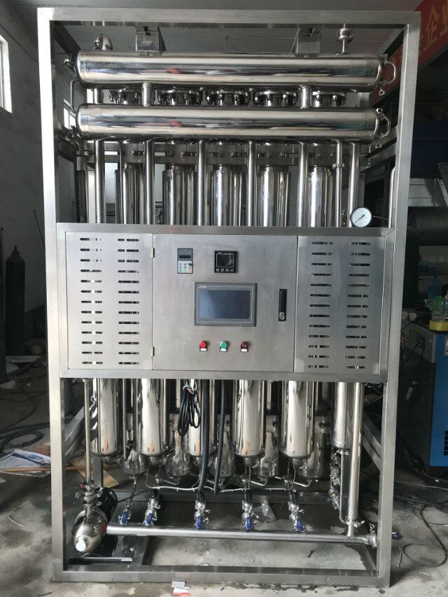 饮料灌装生产列管多效蒸馏水机