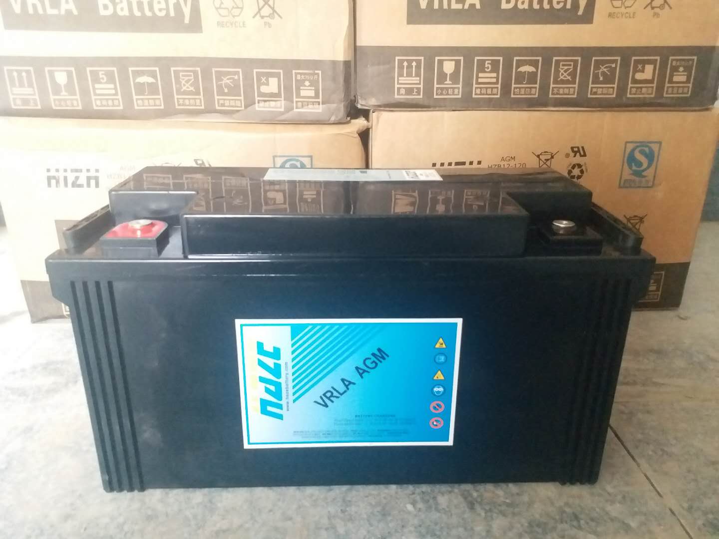 海志蓄电池HZB12-120网站现货