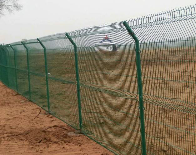 供应上海厂区学校双边丝护栏网小区防护护栏网