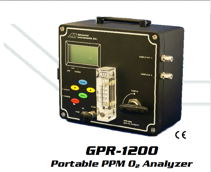 GPR-1100,GPR-1300,GPR-1500,GPR-2500微量氧分析仪AII美国