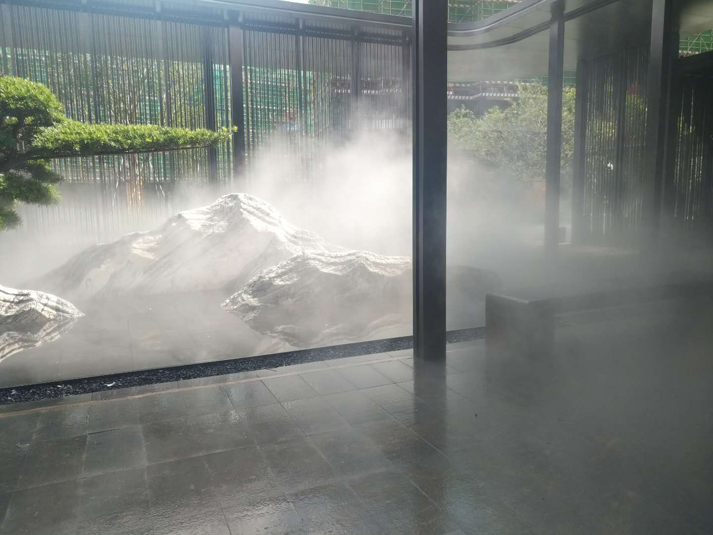 江门园林景观人造雾系统