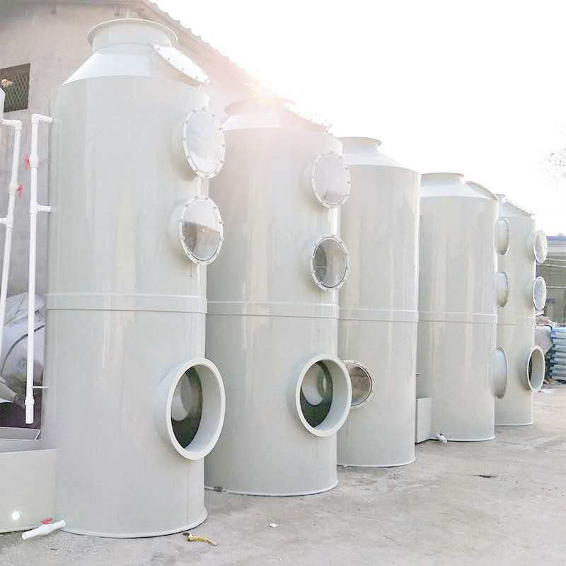 水喷淋废气处理环保设备吸收塔喷淋装置