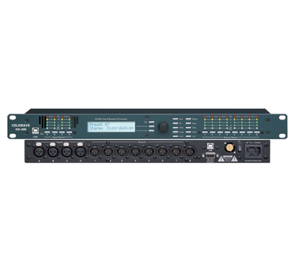专业数字音箱处理器 声立威 CELEWAVE DS408