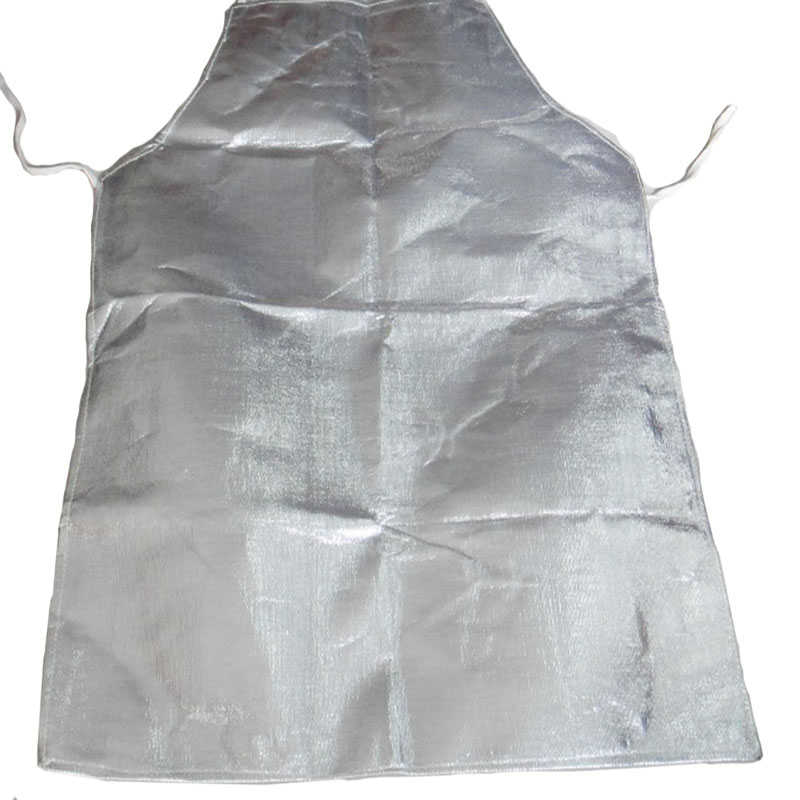 孟诺耐高温1000度国产面料铝箔吊带围裙