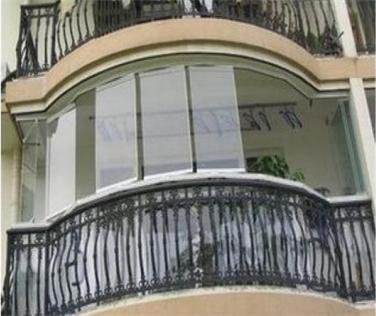 上海杨浦区无框阳台玻璃窗维修门窗维修公司