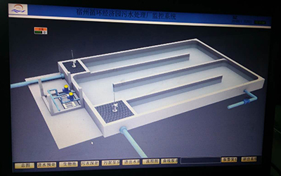 污水处理控制系统_plc控制柜定制厂家_合肥鸿昇自动化