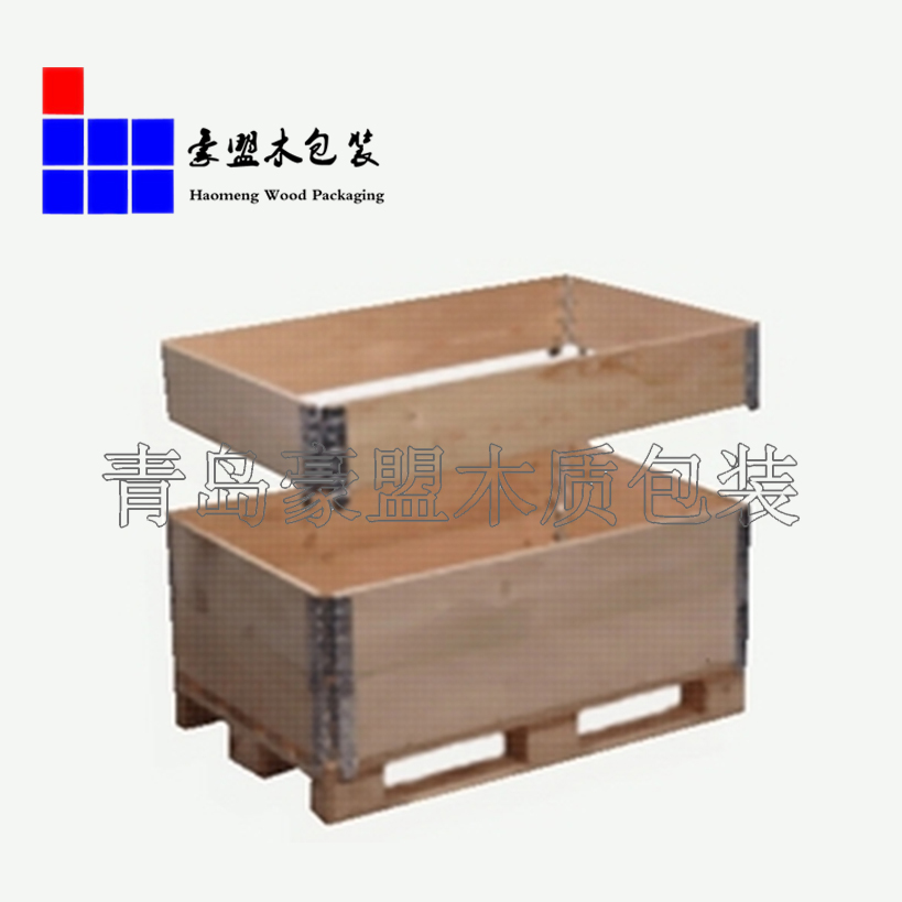 黄岛木箱包装 木卡板打托缠膜装箱一条龙服务