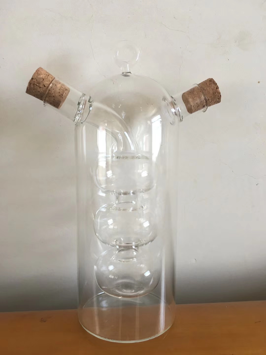 工艺酒瓶虫草酒瓶双层玻璃瓶