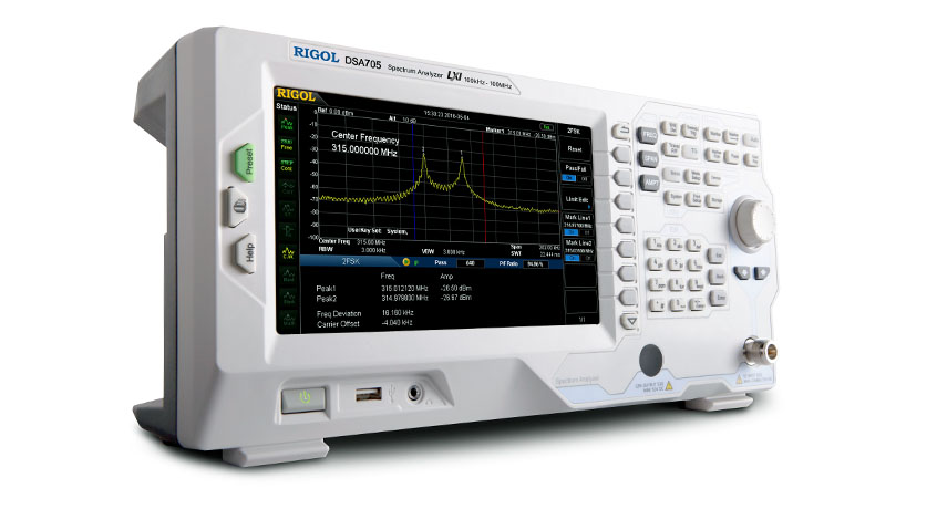 普源DSA705实时频谱分析仪RIGOL 频率100kHz 1GHz