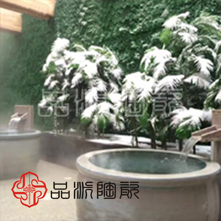 日式沐浴spa较乐汤陶瓷泡澡大缸 温泉洗浴缸尺寸可定制