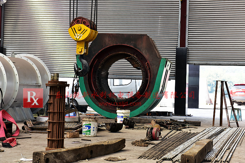 水轮机大修卧式水轮发电机组的维修增容改造