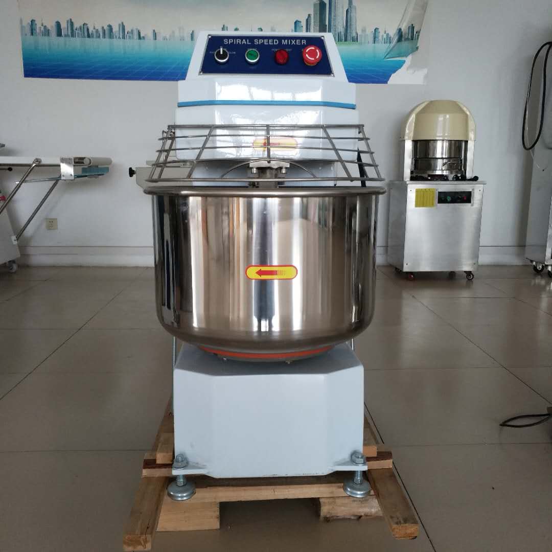 上海厂家直供120升和面机 双速双动变频搅面机 大型50kg干粉搅拌机 馅料搅拌机 多功能食品搅拌机