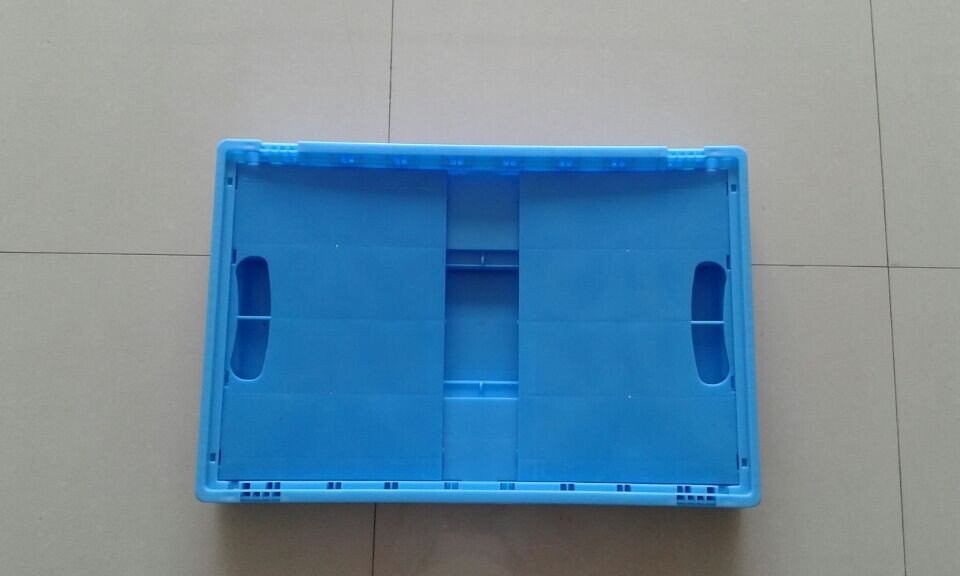 蓝色加厚折叠箱周转箱厂家上海