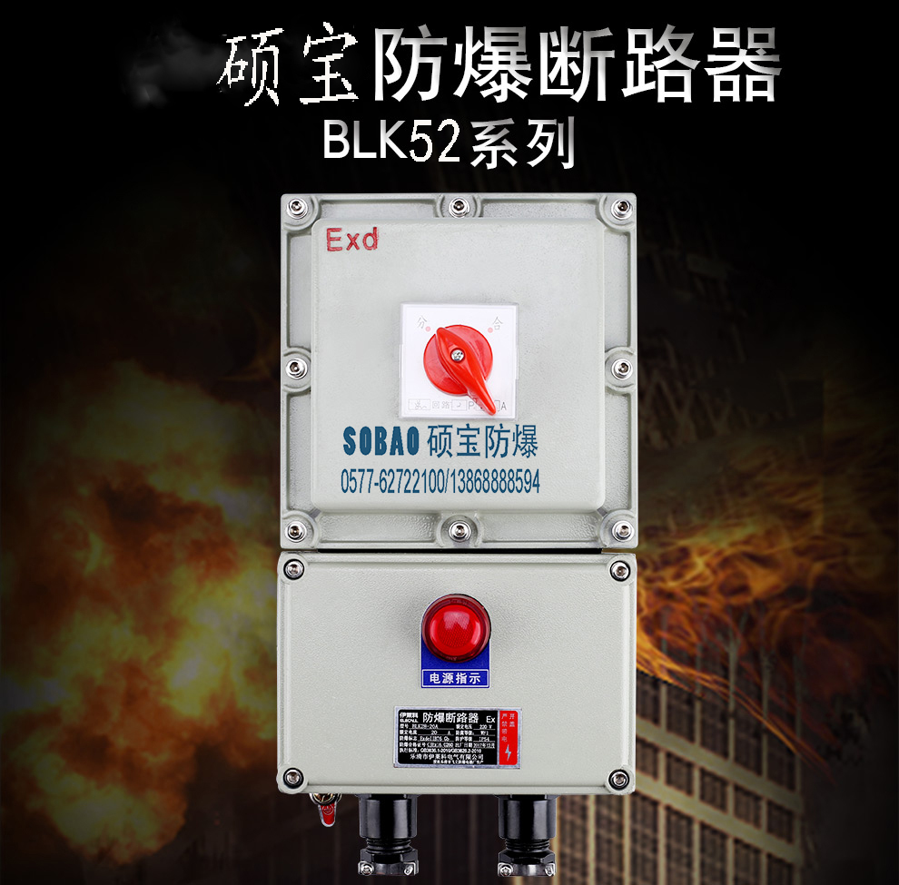 BDZ52-16A防爆漏电断路器 BDZ52-225A防爆塑壳断路器