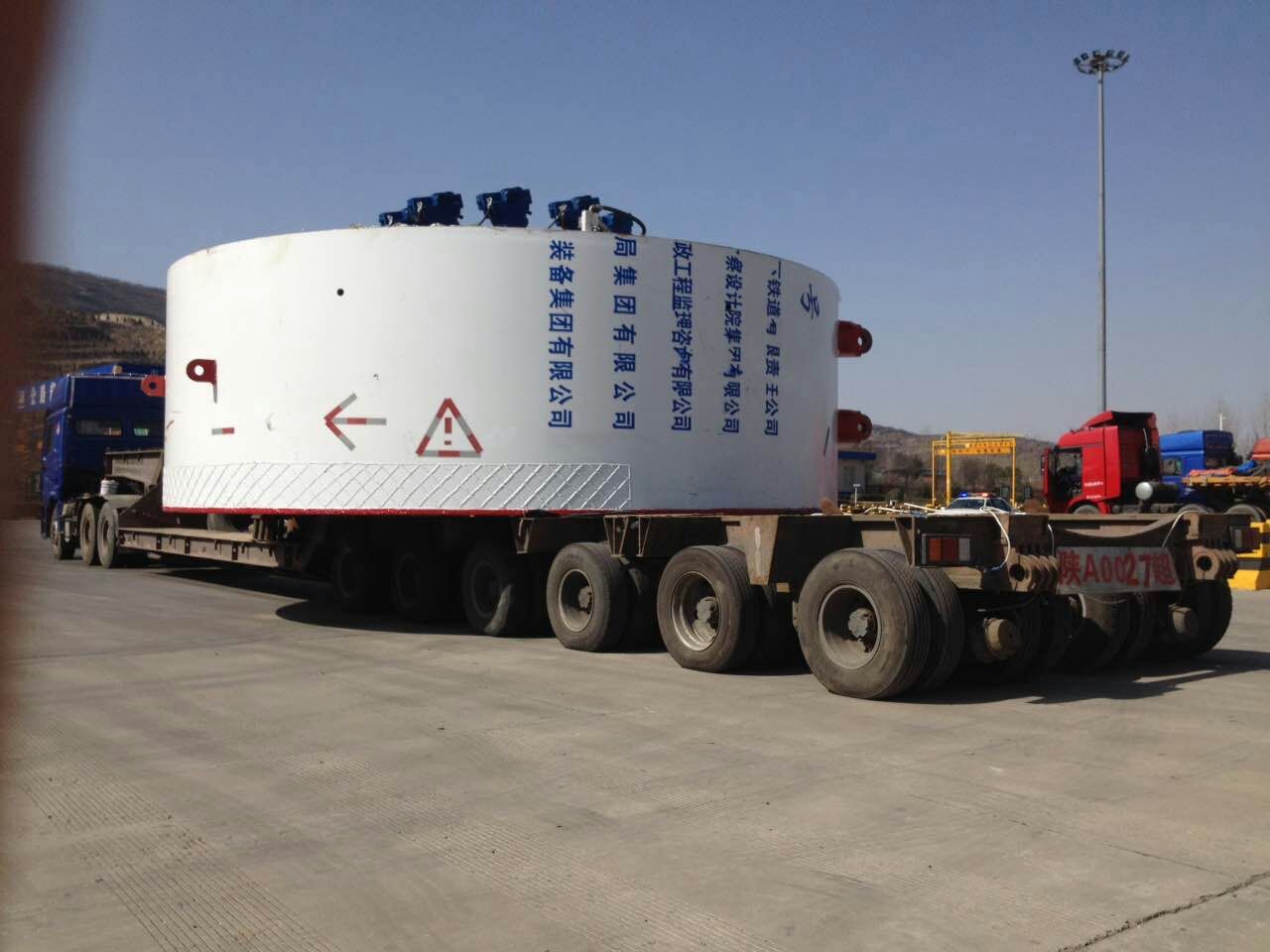 大件运输公司，陕西圣融达物流提供一站式的大件设备运输服务