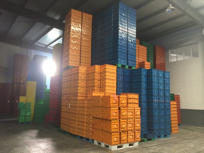 上海大型注塑加工 开模定制 塑料物流箱厂家