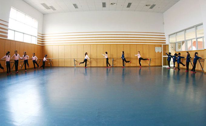 天津舞蹈房装修舞蹈地板施工舞蹈教室