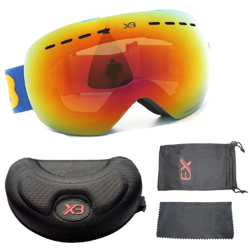 儿童防紫外线滑雪眼镜 现货批发滑雪太阳镜