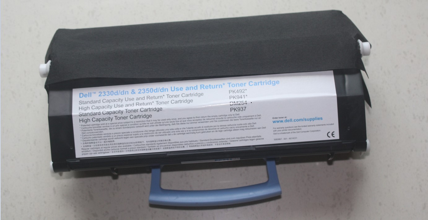 DELL 2230d Use and Return Toner cartridge 戴尔2230粉盒