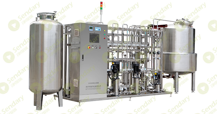 苏州**纯水设备 采用反渗透和EDI技术 厂家科瑞提供