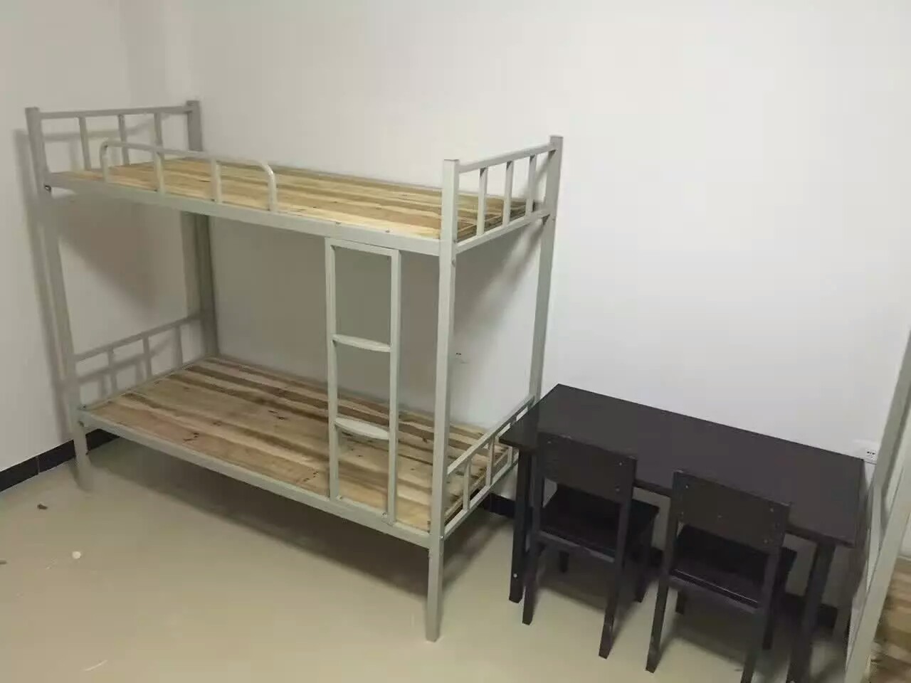 双伟钢制双层床宿舍上下铺员工高低铁床铺公寓铁架子床学生双人床含床板