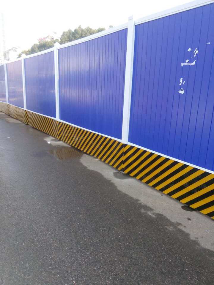 赣州塑料围栏，赣州pvc围栏，赣州塑料挡板有