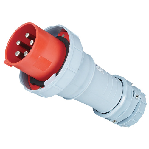QX1447 5芯125A防护IP67工业插头可移动高端型防水防尘