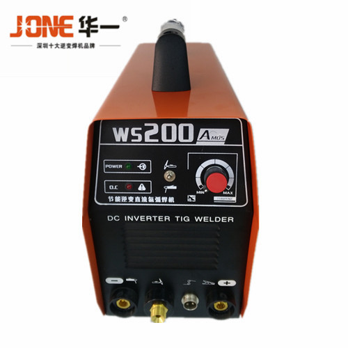 华一电焊机厂家直销WS-200A不锈钢家用手提氩弧焊机220V