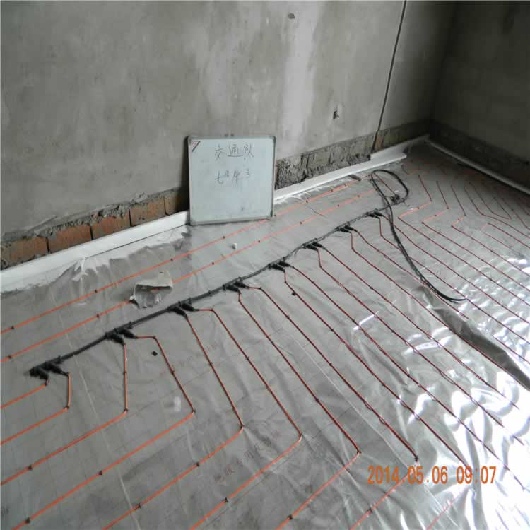 硅胶碳纤维电地暖发热线家用 安装电采暖