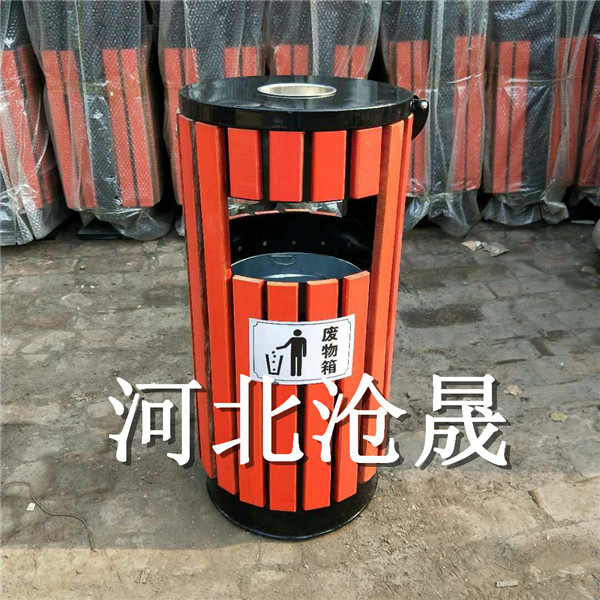 唐山铁木垃圾桶物业小区垃圾箱