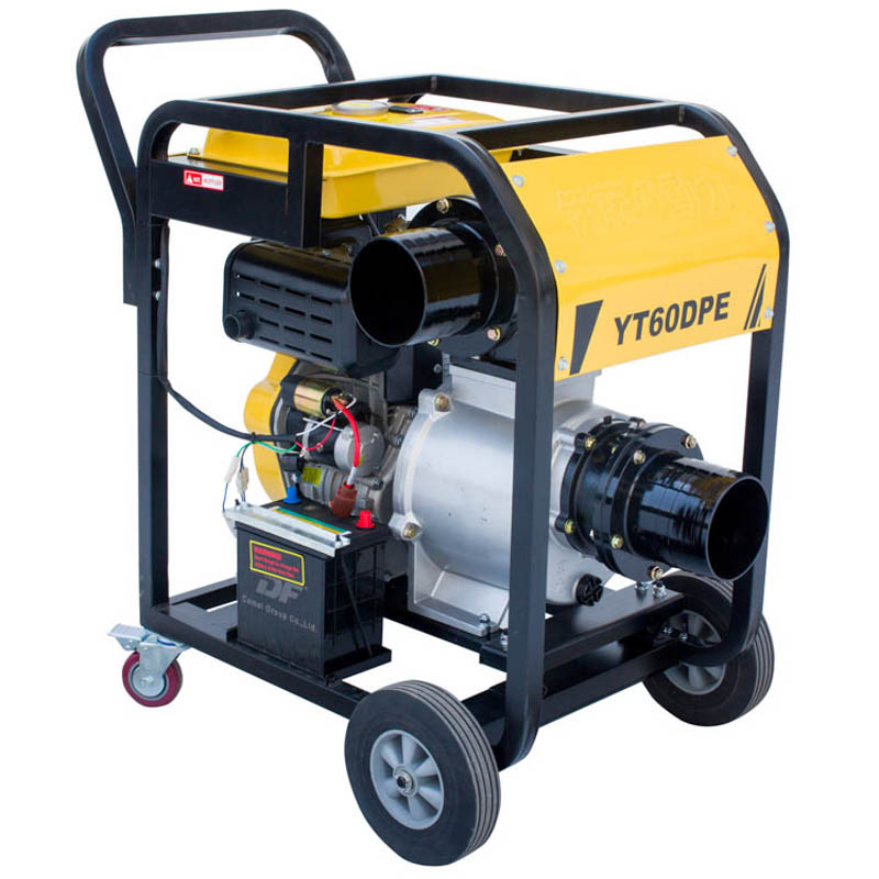 移动式6寸柴油机水泵YT60DP伊藤品牌