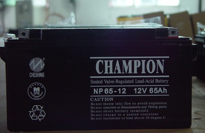 冠军电池 NP65-12 12V65AH EPS UPS**蓄电池
