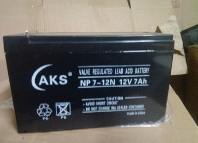 奥克松蓄电池12V7AH德国AKS蓄电池12V7AH UPS蓄电池np7-12
