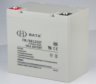 鸿贝蓄电池FM/BB1255T铅酸蓄电池12V55AH UPS电源机房设备**
