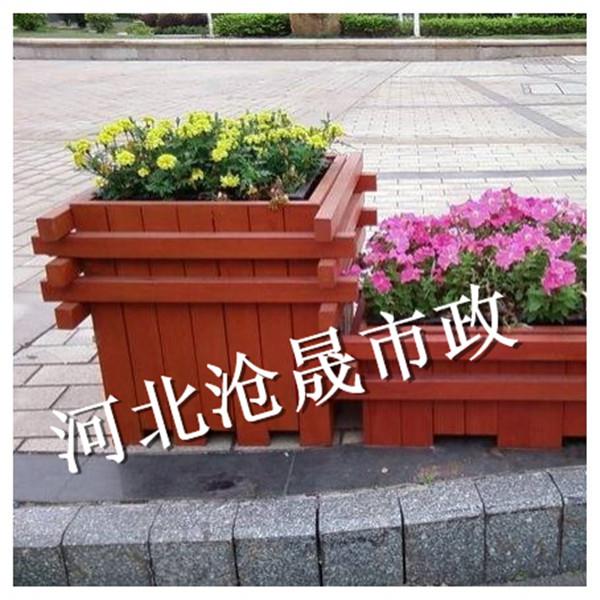 滨州防腐木花箱花箱样式新颖