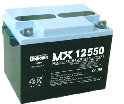 韩国友联蓄电池12V55AH UNION VT12550 UPS电源
