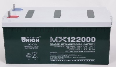 韩国友联UNION MX122000 12V200AH蓄电池友联VT12200蓄电池
