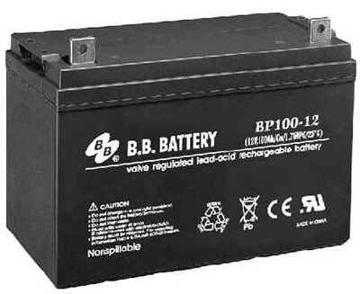BB蓄电池12V100AH正品美美BB蓄电池BP100-12