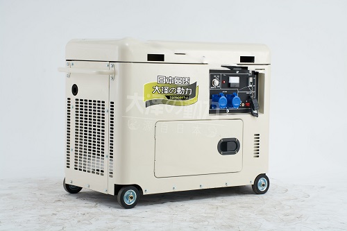 箱体型6KW单相柴油发电机