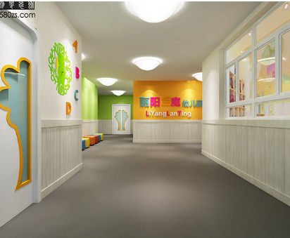 合肥幼儿园装修设计，幼儿园外观装修要色彩艳丽