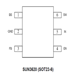 SUN3620 18V/2A同步降压