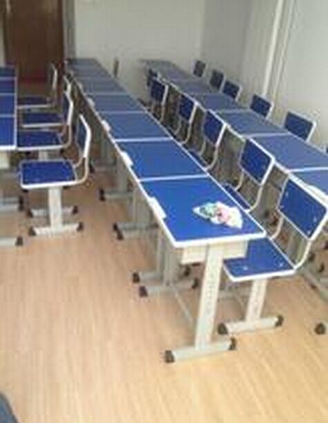商丘培训班单人课桌椅|学生课桌椅尺寸、不脱焊
