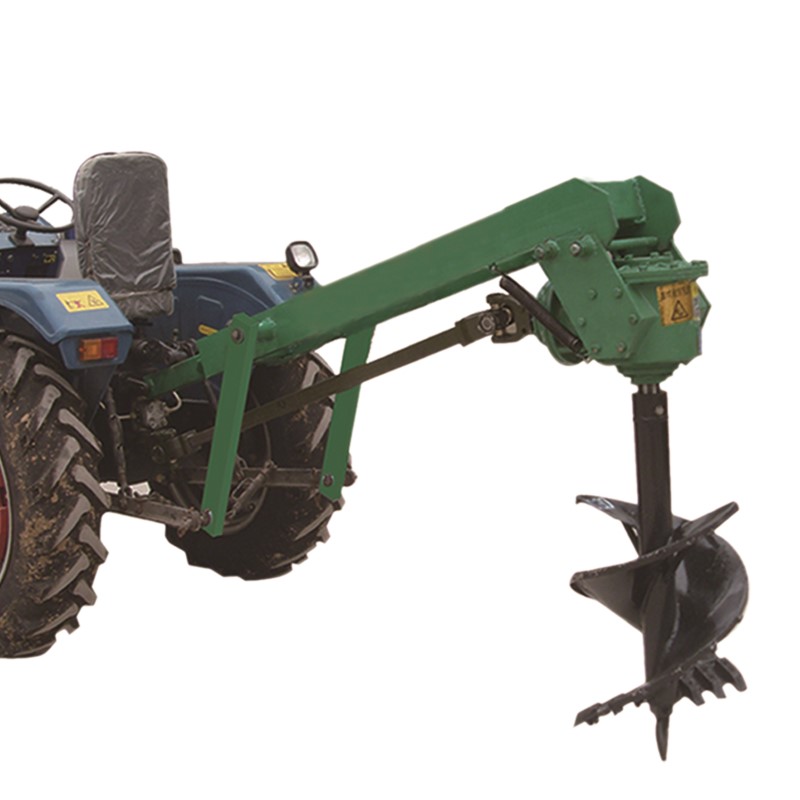 安徽树苗挖坑机生产厂家 低价促销拖拉机后置打孔机