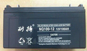 耐持NQ100-12蓄电池 12V100AH UPS电源 EPS电源