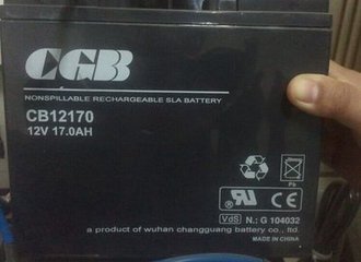 长光蓄电池CB12170长光12V17AH 免维护蓄电池 12V蓄电池