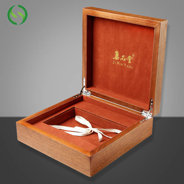 高档翻盖礼品盒 加工定制 木制包装盒 丰桦展示科技