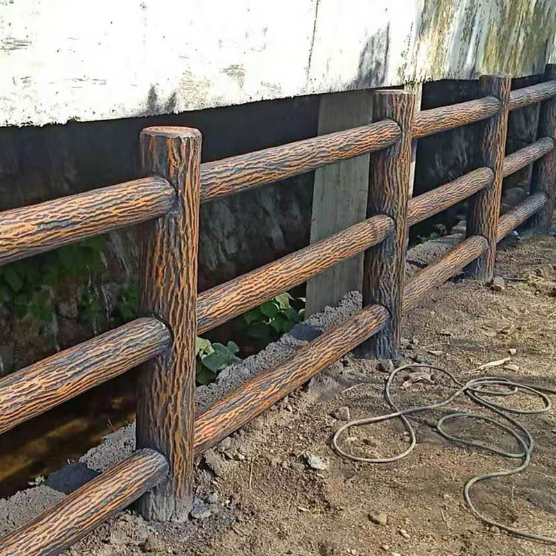 江西水泥栏杆仿木3-6型护栏