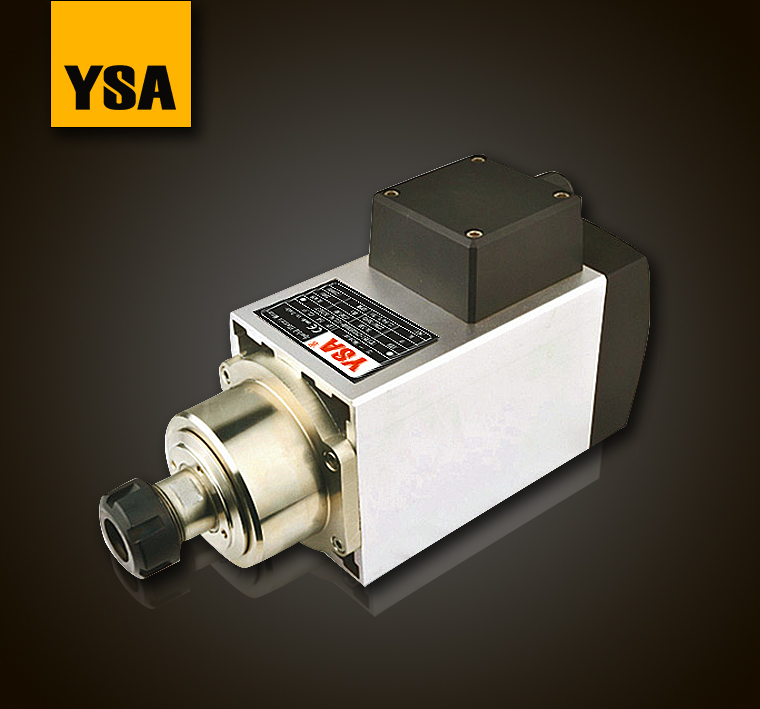 YSA意萨精密雕刻铣槽开槽开料钻孔镗孔机床主轴电机高速电机S495