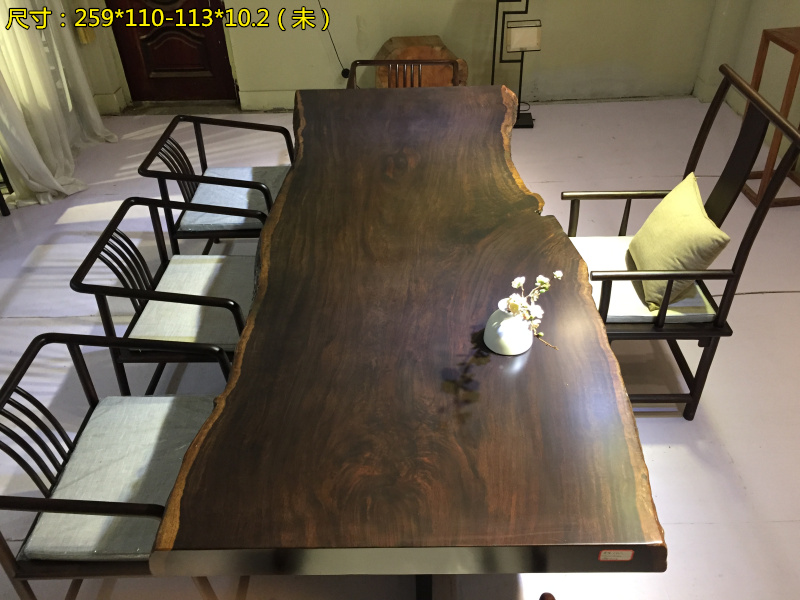 实木餐桌的价格是多少大板实木桌